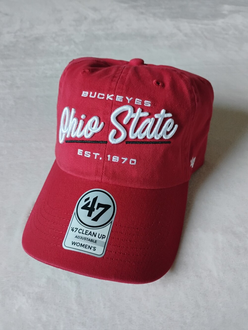 NWT Ohio State Buckeyes Red Hat | '47 Brand Relaxed Fit | OSFA